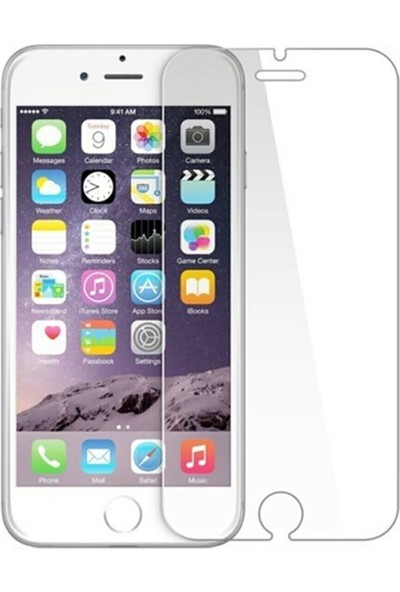 Aden iPhone 6 Uyumlu Ekran Koruyucu Kırılmaz Cam