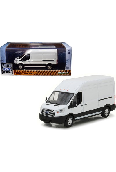 Greenlight 1:43 2017 Ford Transit Lwb High Roof – Oxford White