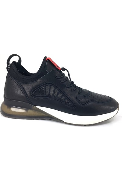 Guja 445 Günlük Erkek Sneaker Ayakkabı-Siyah