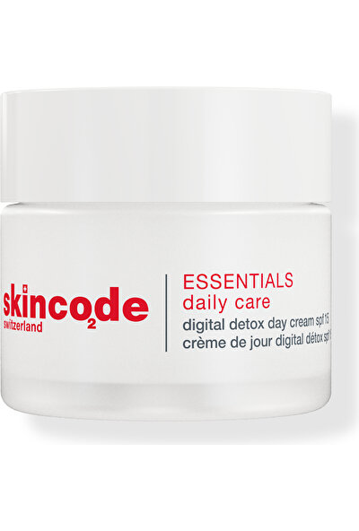 Skincode Dijital Işik Koruyuculu Gündüz Kremi- Digital Detox Day Cream Spf 15 50 ml
