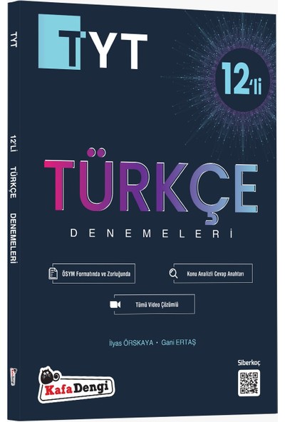 Kafadengi Tyt Türkçe 12 Li Branş Denemesi Yeni 2022