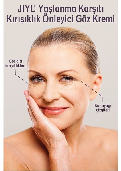 Jıyu Yaşlanma Karşıtı Kırışıklık Önleyici Göz Kremi 15 ml