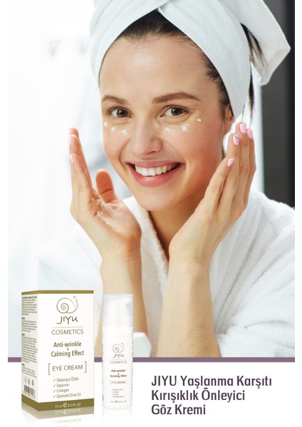 Jıyu Yaşlanma Karşıtı Kırışıklık Önleyici Göz Kremi 15 ml