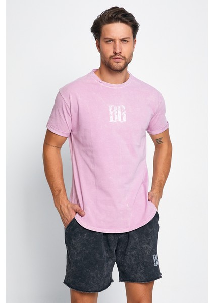 Be Green Wear Be Green Washed T-Shirt Pembe