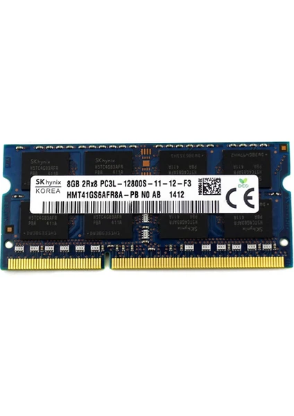 8GB DDR3 1600MHZ HMT41GS6AFR8A-PB Notebook Ram 1.35V