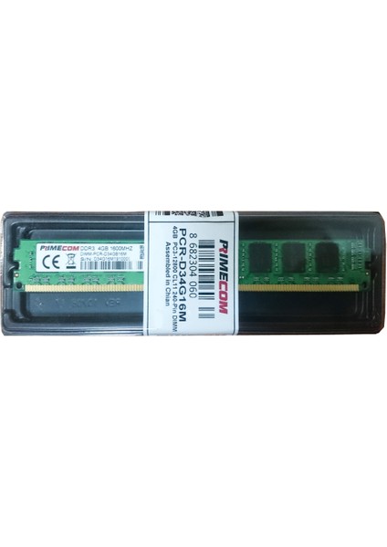 PCR-D34G16M 4GB 1600MHZ DDR3 Masaüstü 16 Chip Ram (Hynix Chip)