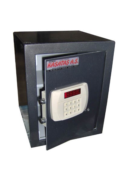 A.Ş. 002BEA Otel Oda Tipi Beyaz Dijital Şifreli LCD Ekranlı Para Kasası