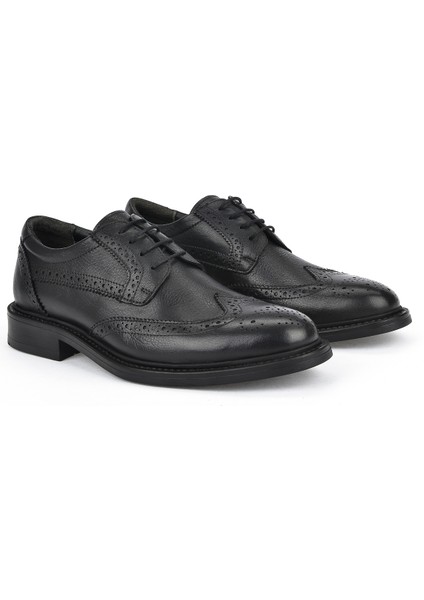 Deri Erkek Ayakkabı 113744 2383 Siyah fiyatları