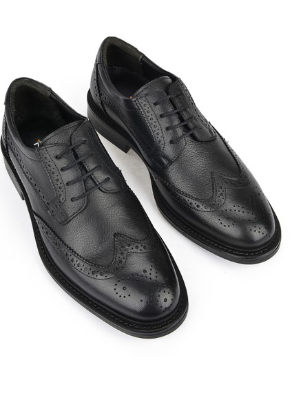 Deri Erkek Ayakkabı 113744 2383 Siyah indirimleri