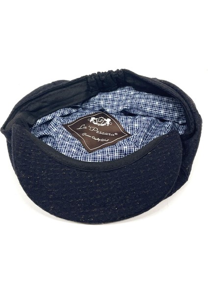 Koyu Lacivert Yün Erkek Kasket Şapka KST60 modelleri