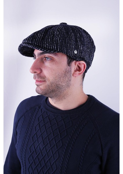 Lacivert Yün Erkek Kasket Şapka KST62 fırsatları