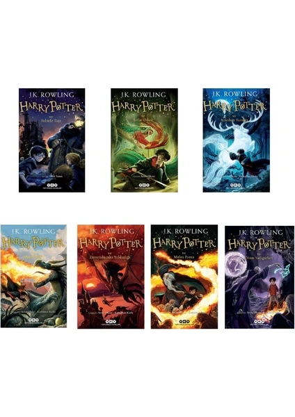 Harry Potter Kitap Seti - 7 Kitap - J. K. Rowling