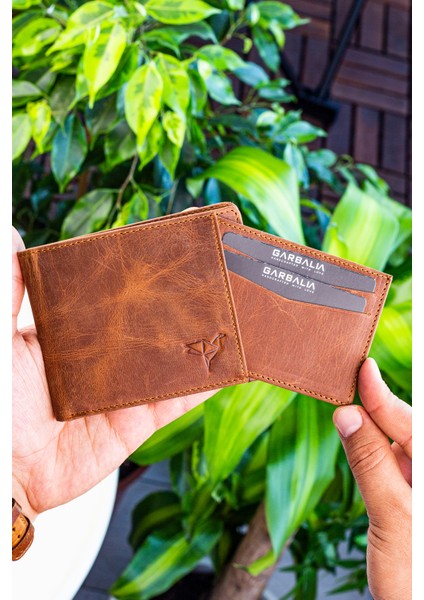 Kanguru Deri Rfıd Engelleyici Crazy Cüzdan Kartlık modelleri