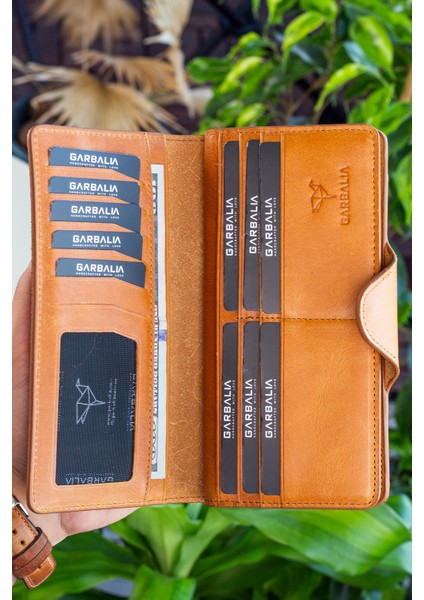 Axel Crazy Deri Unisex Portföy Cüzdan