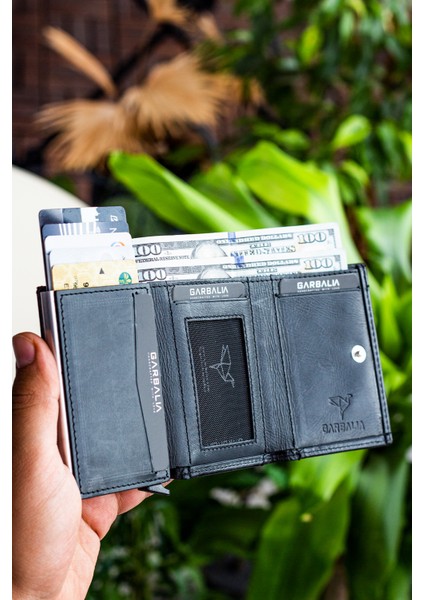 Bryant Crazy Deri Mekanizmalı Kartlık Cüzdan Siyah indirimleri