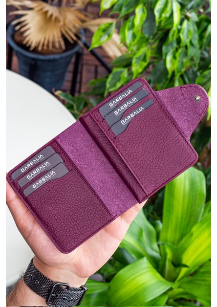 Luzern Hakiki Deri Ek Kartlıklı Unisex Cüzdan