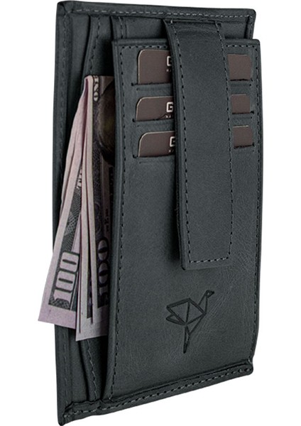 Nevada Crazy Deri Bozuk Para Bölmeli Unisex Kartlık Cüzdan