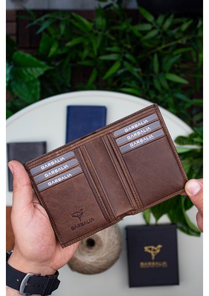 Simple Crazy Deri Erkek Kartlık Cüzdan modelleri