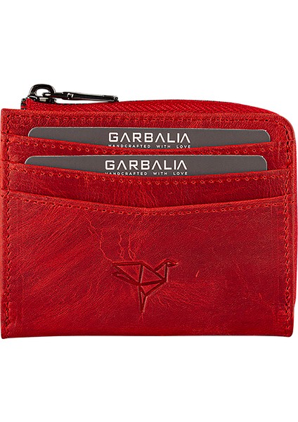 Figo Hakiki Deri Unisex Crazy Taba Kartlık Cüzdan
