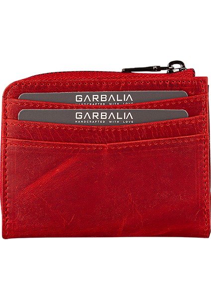 Figo Hakiki Deri Unisex Crazy Taba Kartlık Cüzdan