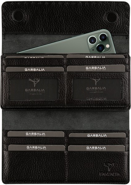 Paris Deri Saraç Dikişli Telefon Bölmeli Kadın Cüzdanı indirimleri