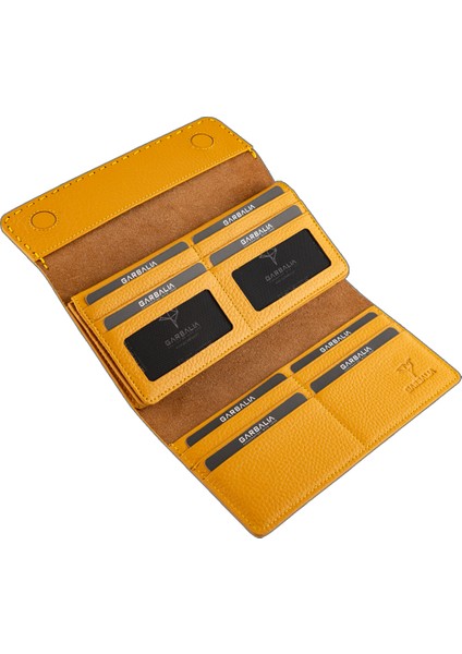 Paris Deri Saraç Dikişli Telefon Bölmeli Kadın Cüzdanı fırsatları