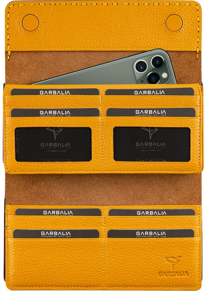 Paris Deri Saraç Dikişli Telefon Bölmeli Kadın Cüzdanı indirimleri