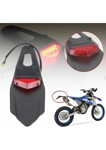 Çift Spor Bisiklet/ Motosiklet LED Arka Fren Stop Kuyruk Işık (Yurt Dışından) modelleri