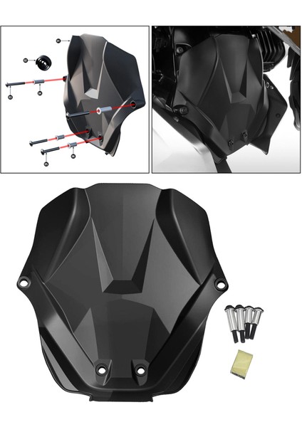 Motosiklet Motor Koruyucu Kapak Aksesuar (Yurt Dışından)