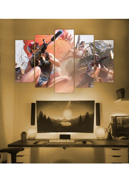 5 Li Mdf Pubg Tablo 60 x 90 cm