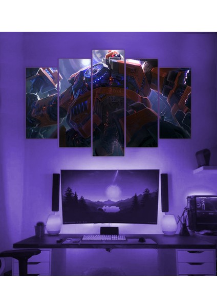 5li Mdf League Of Legend Sion Tablo 60 x 90 cm