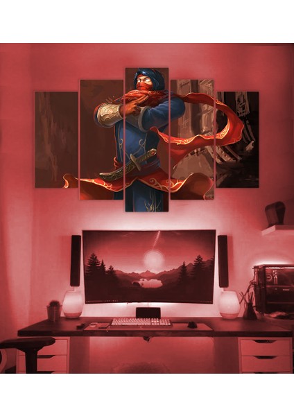 5 Li Mdf League Of Legend Malzahar Tablo 60 x 90 cm