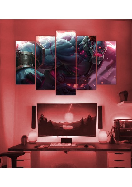 5li Mdf League Of Legend Sion Tablo 60 x 90 cm