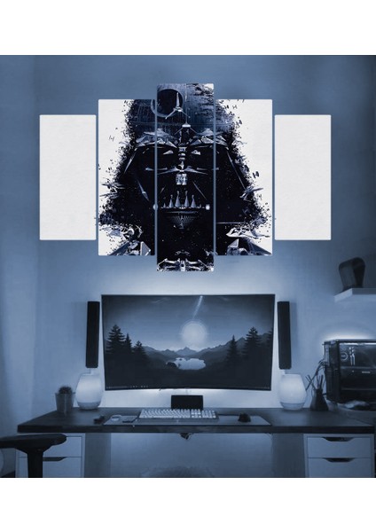 Darth Vader Temalı Star Wars Temalı Duvar Tablosu