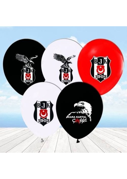 Beşiktaş Baskılı 12 Inç 8 Li