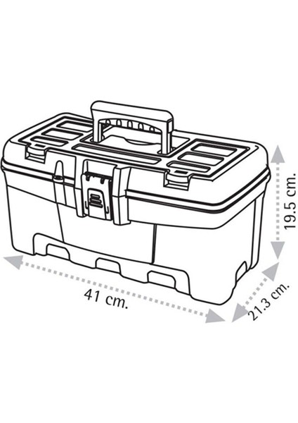 Super Bag ASR-2080 16" Takım Çantası