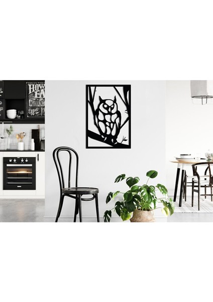Baykuş Modern Mdf Lazer Kesim Tablo