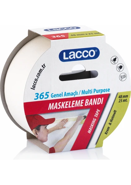 LACCO KREPE MASKELEME BANDI 48 mm x 25 m