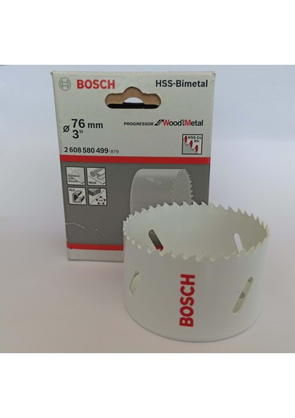 Hss Bi̇-Metal Panç 76 mm 2608580499 fiyatları