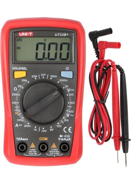 Ut 33B+ Dijital Mulimetre 600V Ac/dc