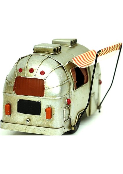 Dekoratif Metal Karavan Tenteli Vintage