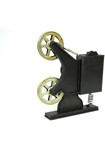 Dekoratif Metal Sinemaskop Saat Vintage fırsatları