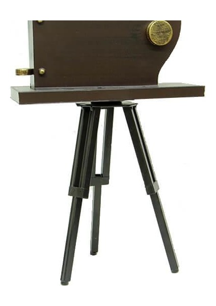 Sinemaskop Kamera Tripodlu Model Vintage Dekoratif