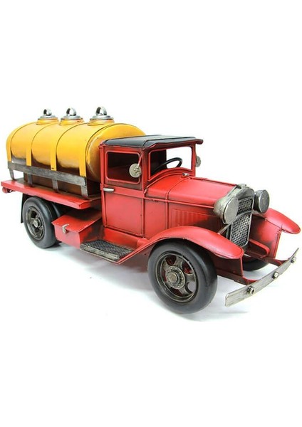 Dekoratif Metal Tanker Biblo Dekoratif