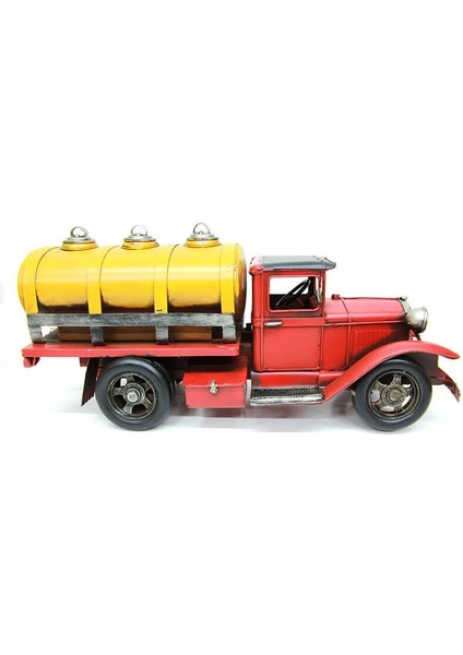 Dekoratif Metal Tanker Biblo Dekoratif
