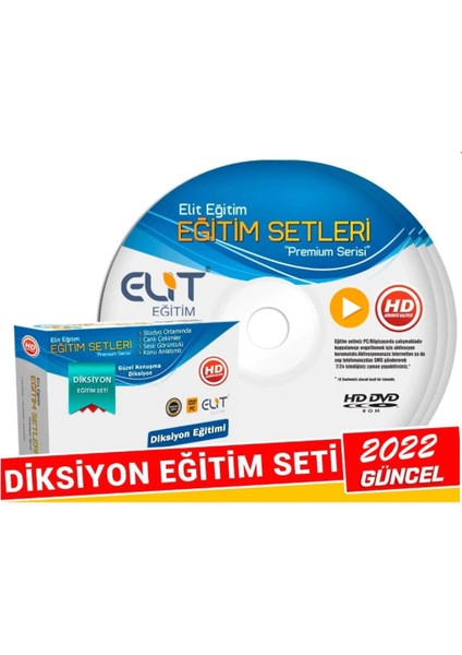 Elit Diksiyon Görüntülü Eğitim Seti (64 GB USB Bellek İçerisinde)