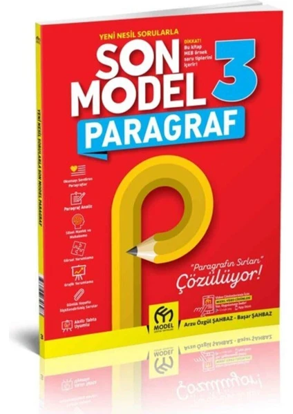 Model Eğitim Yayıncılık 3 Son Paragraf