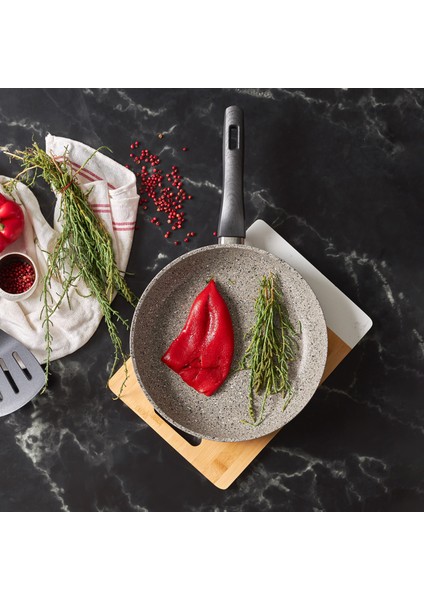 Dark Silver Bio Granit 26 cm Tava
