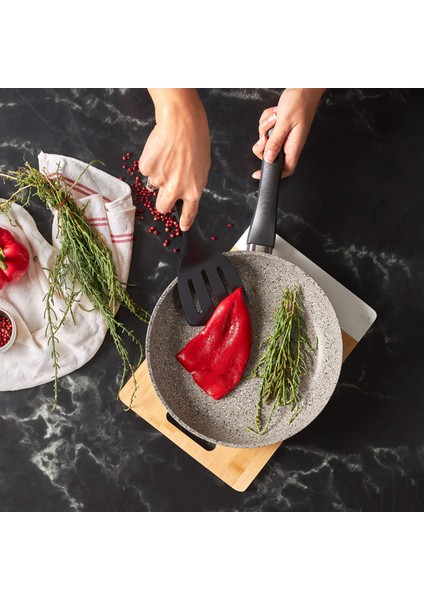 Dark Silver Bio Granit 26 cm Tava