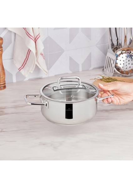 Galaxy Çelik Tencere 18 Cm 2,0 Lt fiyatları